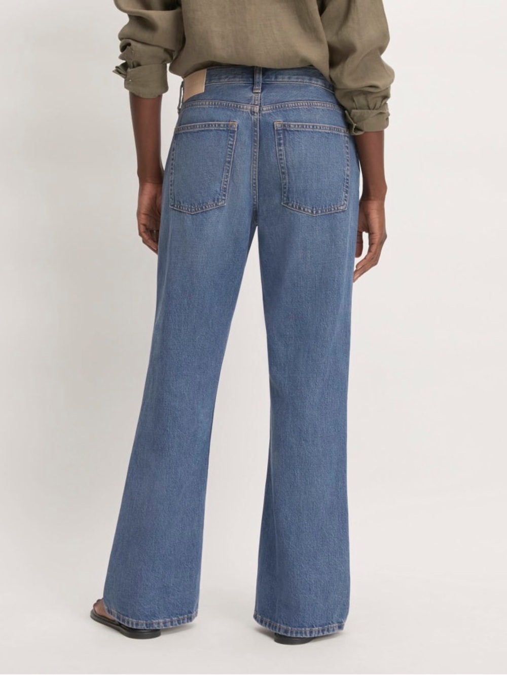 Everlane Slouch Bootcut Jeans